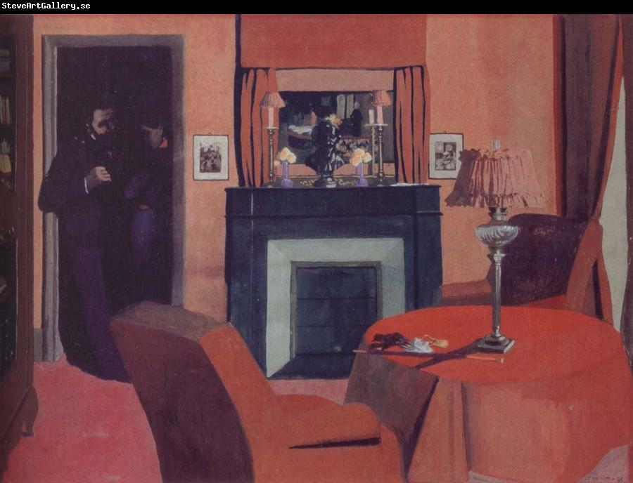 Felix  Vallotton The Red Room